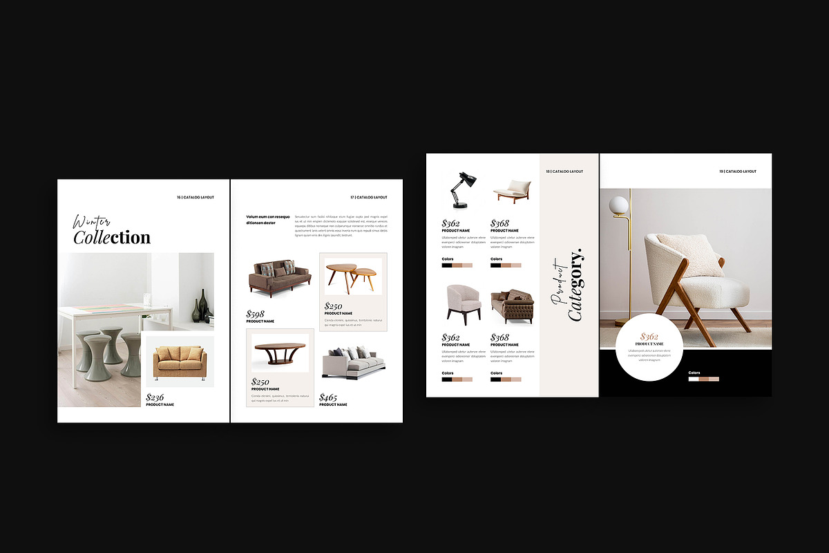 Product Catalog Brochure Template, a Brochure Template by NorthPeak (Photo 9 of 12)