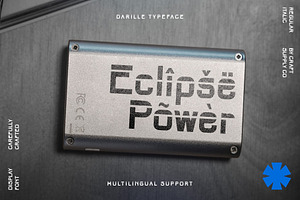 Darille Futuristic Font