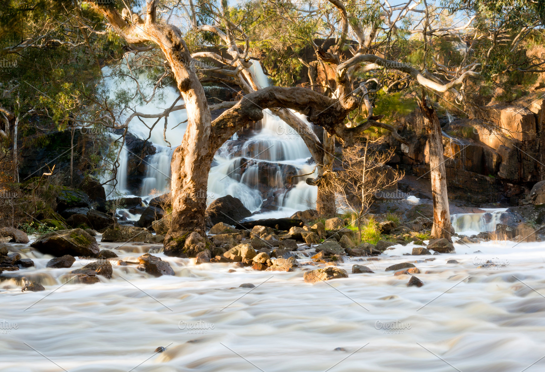 Waterfall, a Nature Photo by THP Creative