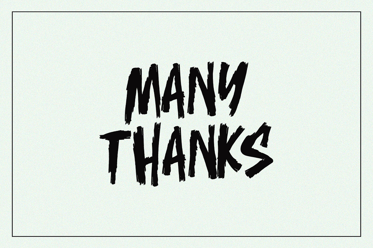 Jaber Maester Handmade Display Brush, a Handwritten Font by Maulana Creative (Photo 6 of 7)