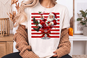 Santa Cocktail Relaxing Christmas, an Object Illustration by Libby Wishes (Thumbnail 2 of 3)