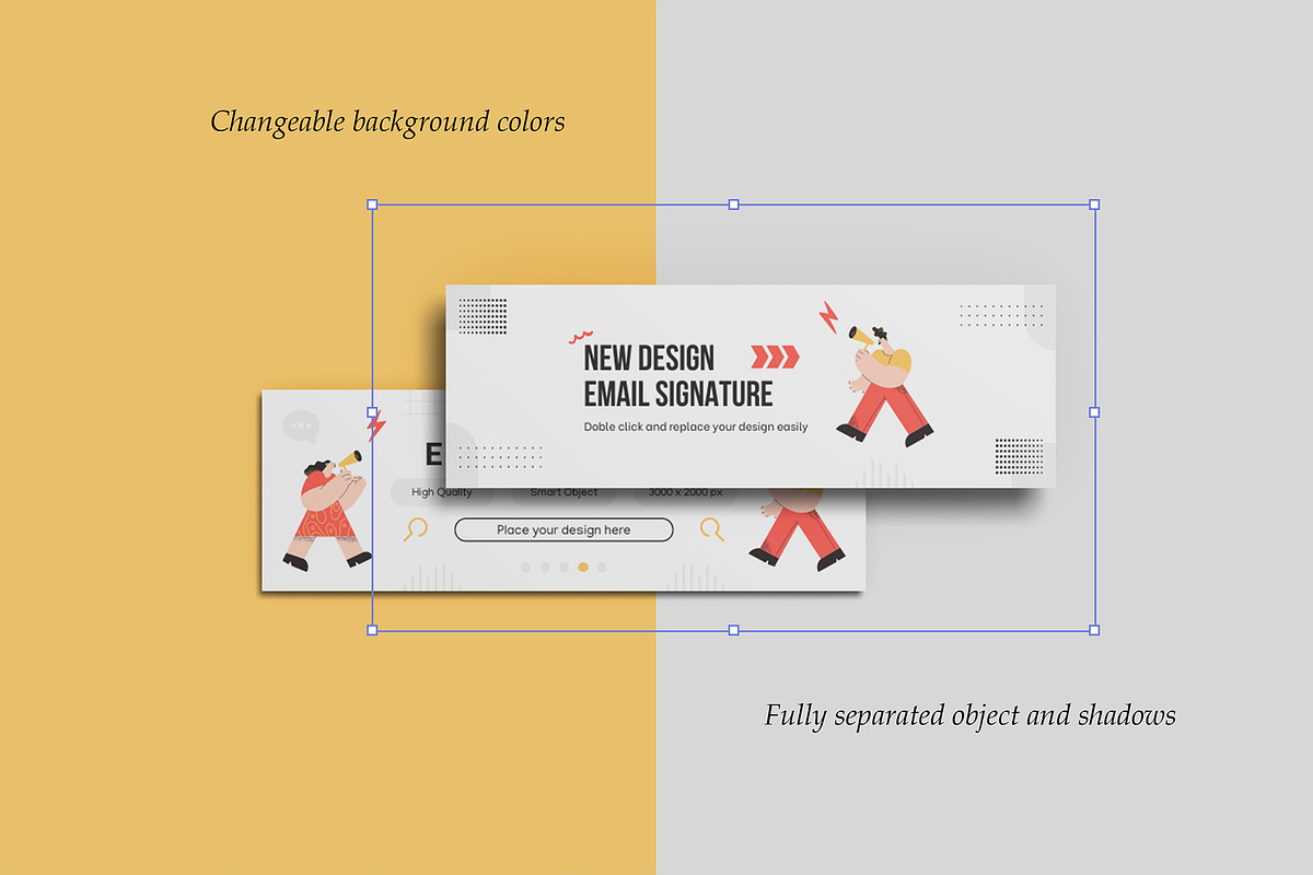 Email Signature Mockup, a Wearable Device Mockup by graphicpages (Photo 4 of 11)