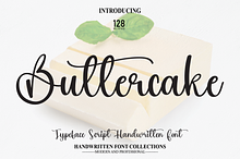 Buttercake | Script Font