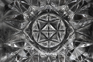 translucent decorated glass background, a Photo by WorldOfPhotos