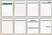 Printable Life Planner Template, a Stationery Template by Design House (Thumbnail 4 of 9)