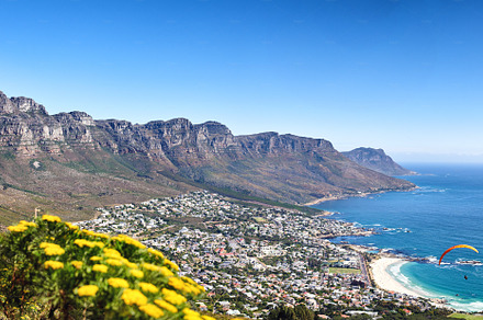 Images of the twelve apostles and Camp's Bay - Cape Town, a Photo by Peopleimages.com