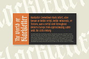 Blacktones, a Blackletter Font by Vintage Division (Thumbnail 2 of 10)
