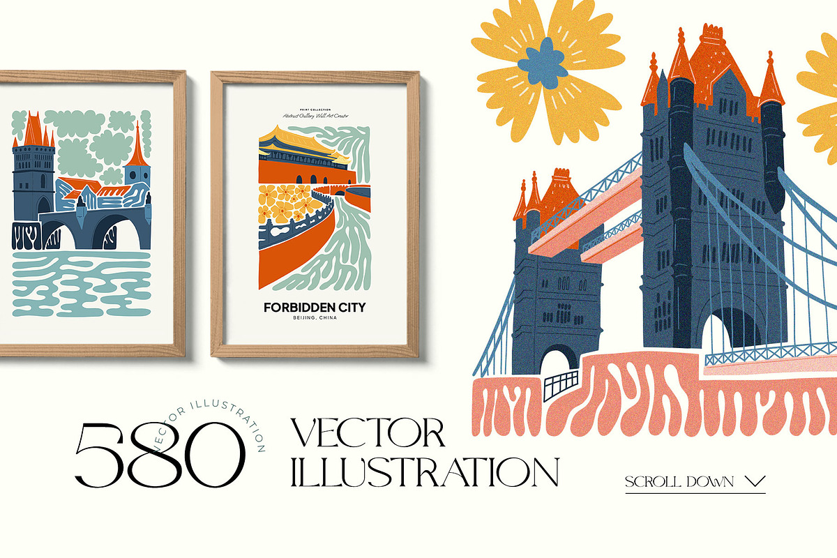 Modern Travel | Wall Art Creator, an Object Graphic by Leleka.Store (Photo 10 of 15)