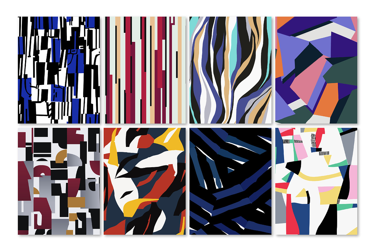 Abstract Line & Shape Print Patterns, a Pattern Graphic by ASTUDIO (Photo 2 of 5)
