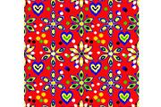Bright Boho Fabric Floral Print, a Pattern Graphic by Sharon Schwalbe (Thumbnail 2 of 2)