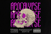 Nortnoh Metal Modern Typeface, a Blackletter Font by alit design (Thumbnail 10 of 20)