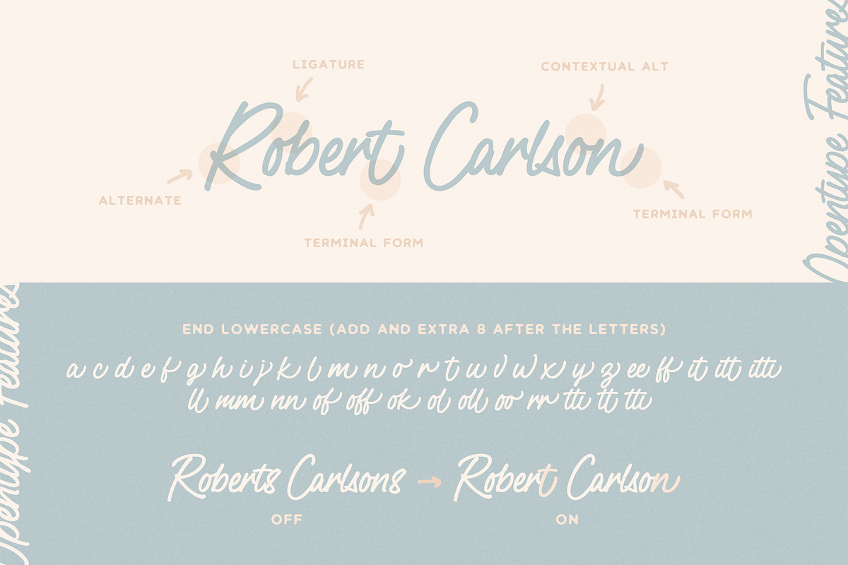 ButterSweet | Smooth Script Font, a Handwritten Font by The Paper Town (Photo 9 of 12)