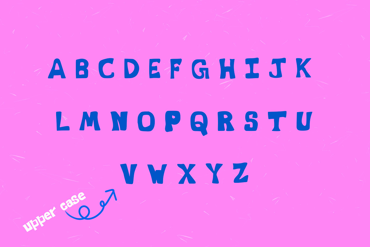 Chubby Giggles Handwritten Bold Font, a Handwritten Font by Sheikhadesign (Photo 3 of 6)