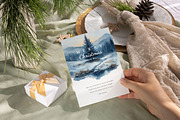 Spruce - Christmas & New Year Card, an Invitation Template by CinderHeart Designs (Thumbnail 1 of 3)