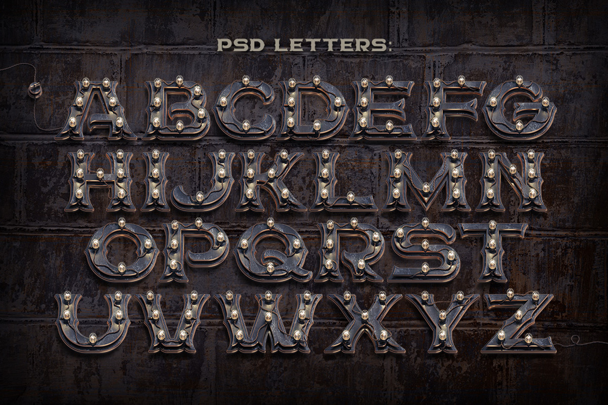 BIG City Light font preview 3