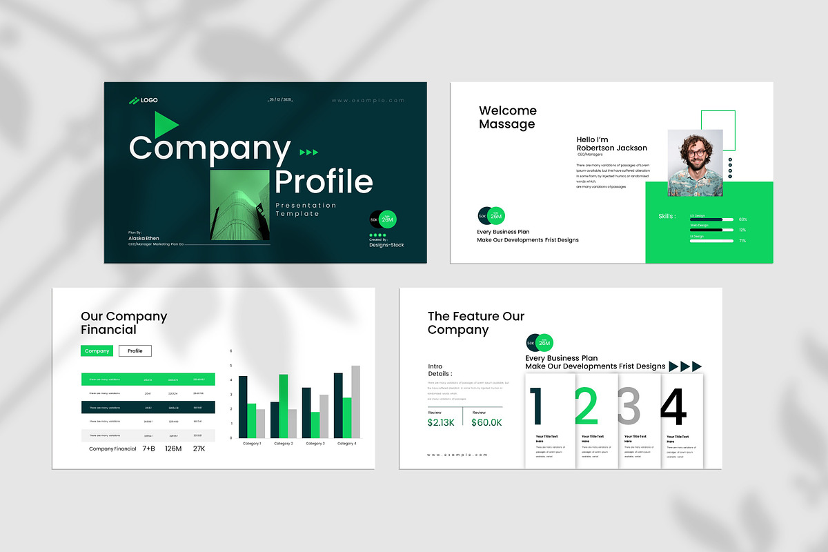 Company Profile Presentation, a Presentation Template by Soraclod (Photo 4 of 9)