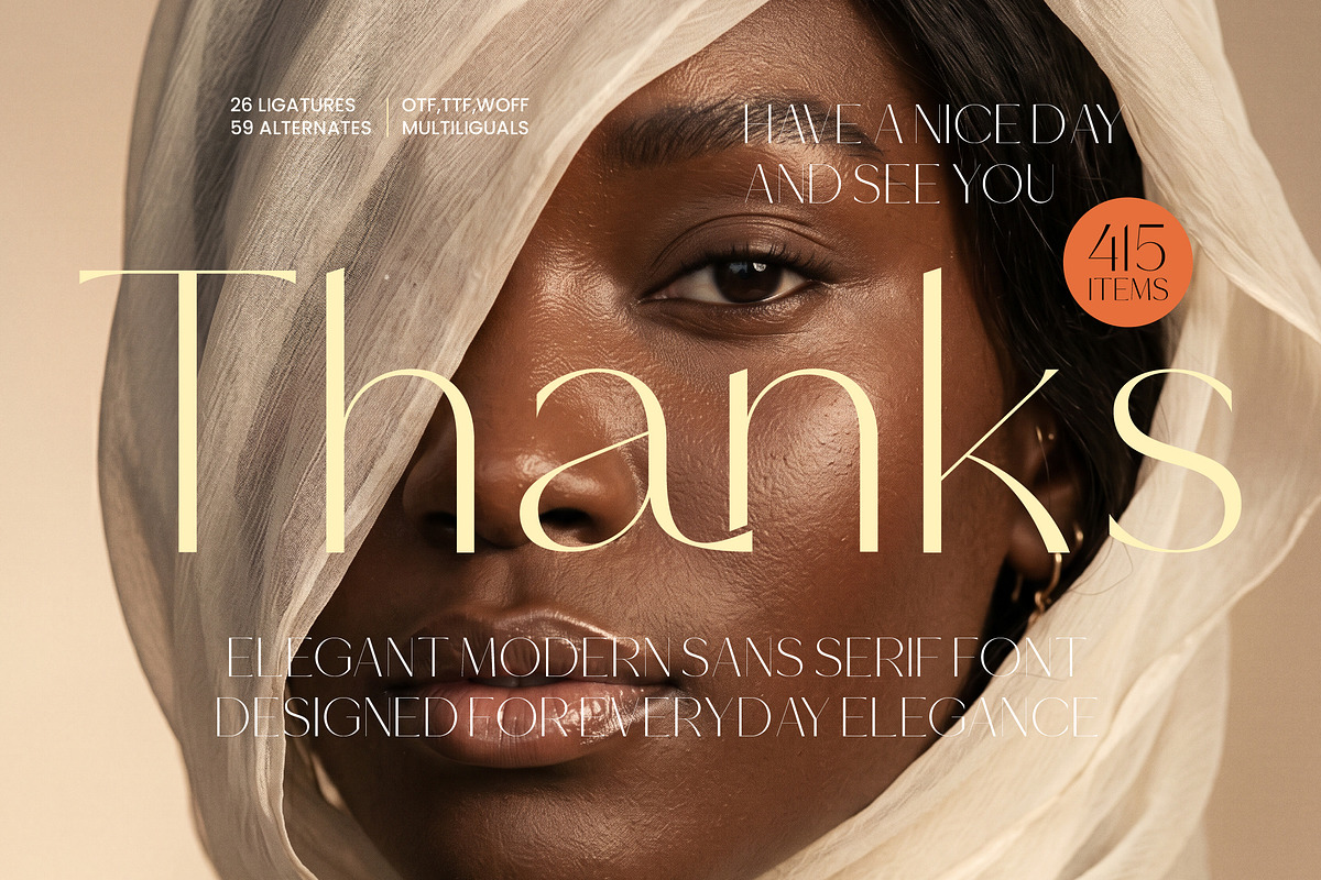 Selario Elegant Modern Sans Serif, a Sans Serif Font by timelesstype.co (Photo 15 of 15)
