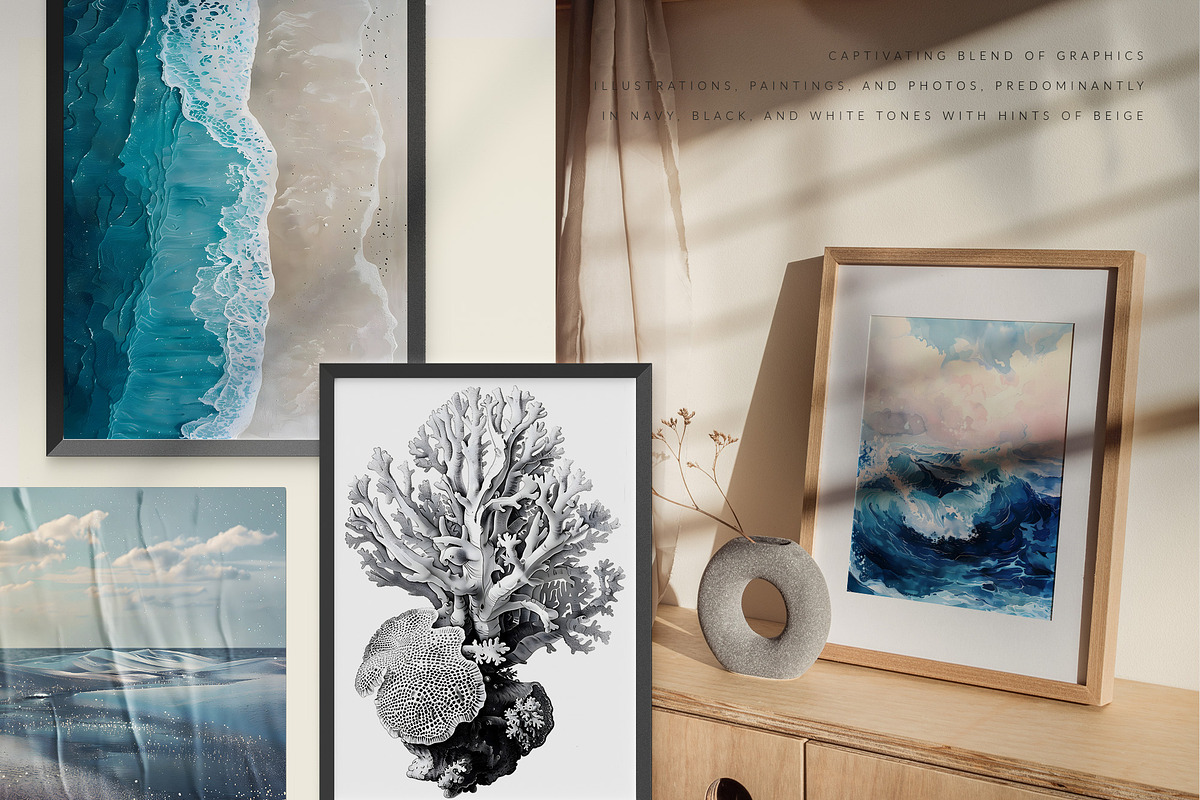 Coastal Wall Gallery Posters, a Graphic by SunnyAfternoons (Photo 8 of 14)