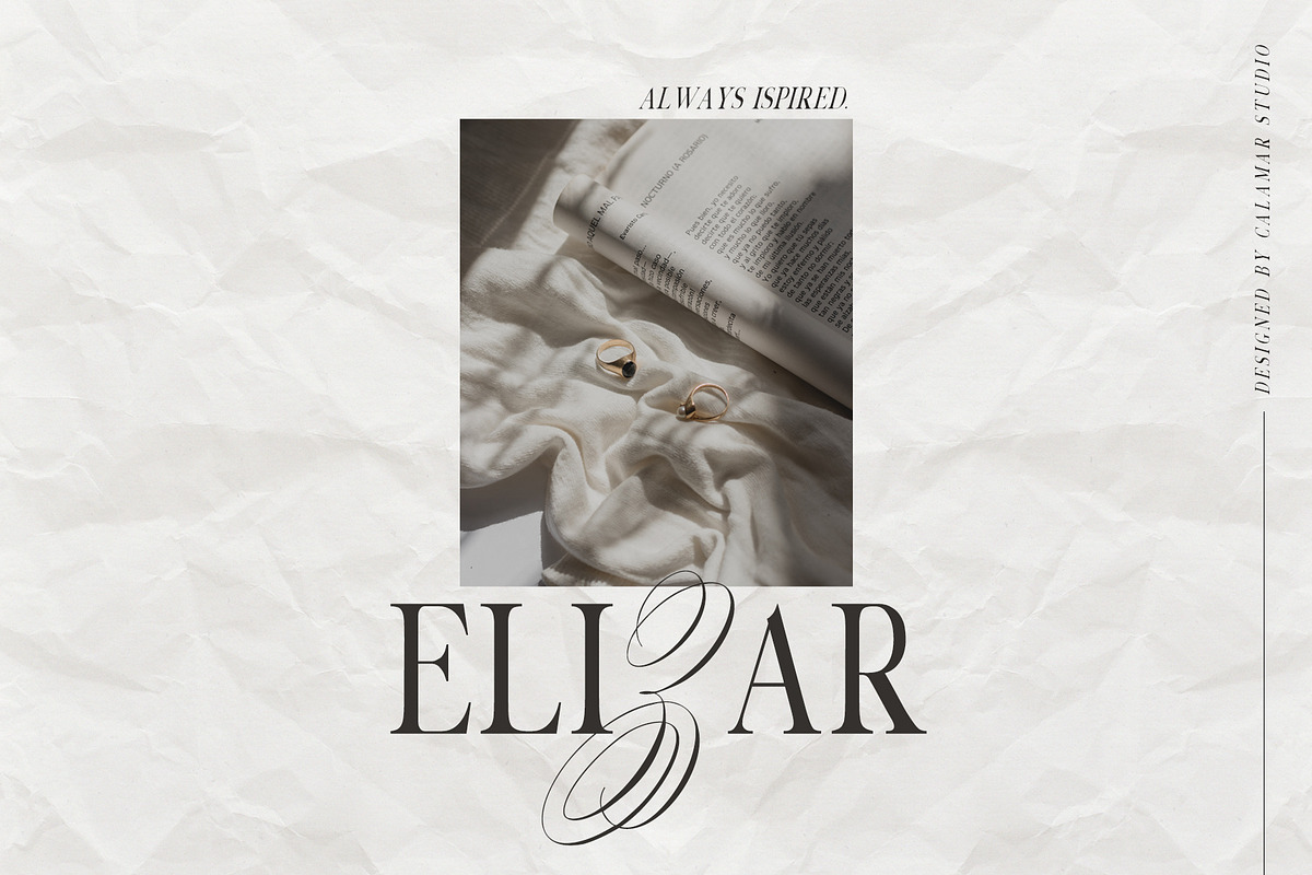 Monique Display Duo Font | Logo Font, a Serif Font by Calamar Studio (Photo 11 of 18)