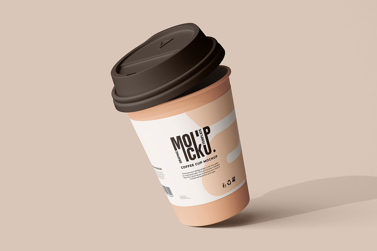 Coffee Cup Mockup Sets, a Cups & Container Mockup by Artnivora.Std (Photo 2 of 4)