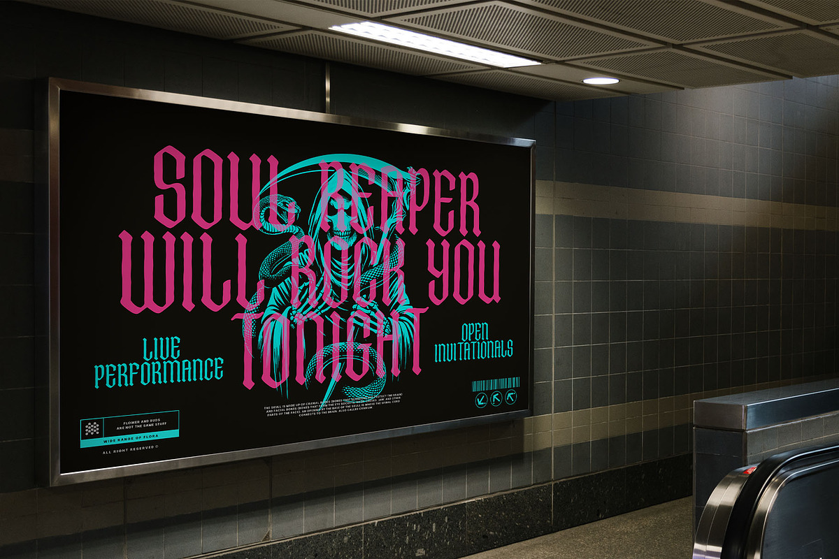 Bonyland Blackletter Font, a Blackletter Font by alit design (Photo 11 of 15)