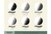 Procreate Texture Brush & Stamp Pack, a Brush Add-On by essillustration (Thumbnail 6 of 17)