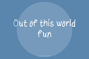 Alien Cute – Playful Slab, a Slab Serif Font by Gookkis Studio (Thumbnail 2 of 17)
