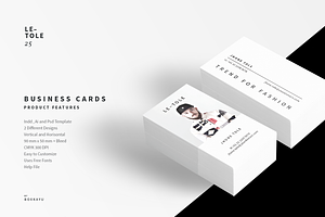 Fashion Business Cards