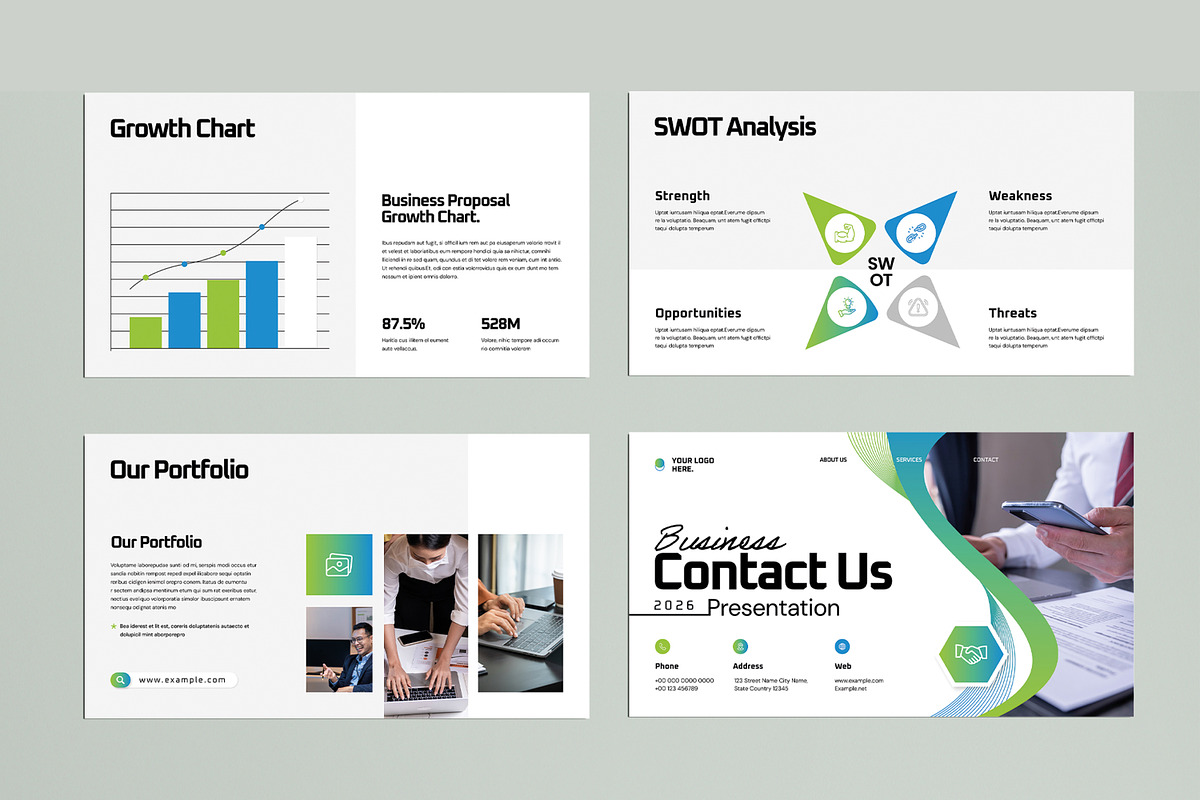 Business Proposal Presentation, a Presentation Template by MightyDesign (Photo 5 of 8)