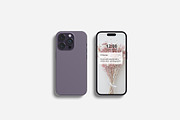 iPhone 14 Pro Mockup, an iPhone Mockup by zuhraabdullah (Thumbnail 10 of 28)