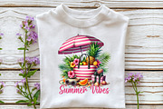 Summer Vibes Sublimation Bundle, an Illustration by Libby Wishes (Thumbnail 5 of 11)