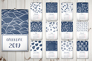 Calendar 2019, a Pattern Graphic by SomStock (Thumbnail 1 of 3)
