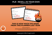 PLR Christmas Planner for Resellers, a Templates & Theme by Jennifer Magri Templates (Thumbnail 5 of 8)