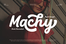 Machy - Handwritten Script Font