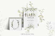 GREENERY & GOLD LEAVES watercolors, a Decorative Illustration by Grace Noboa Illustrations (Thumbnail 12 of 14)