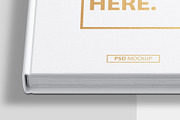 Square Book PSD Mockup, a Books & Magazine Mockup by GreatFruit (Thumbnail 5 of 6)