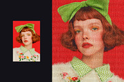 Stitch Texture Photo Effect, a Layer Style Add-On by tatiankaart (Thumbnail 2 of 7)