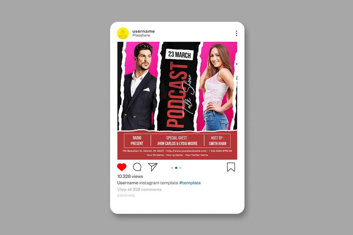 Talk show, a Flyer Template by imadeDesign (Photo 2 of 3)