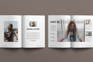 Editorial Lookbook Template