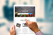 Simplistic WordPress Theme, a WordPress Template by WPICODE (Thumbnail 1 of 4)