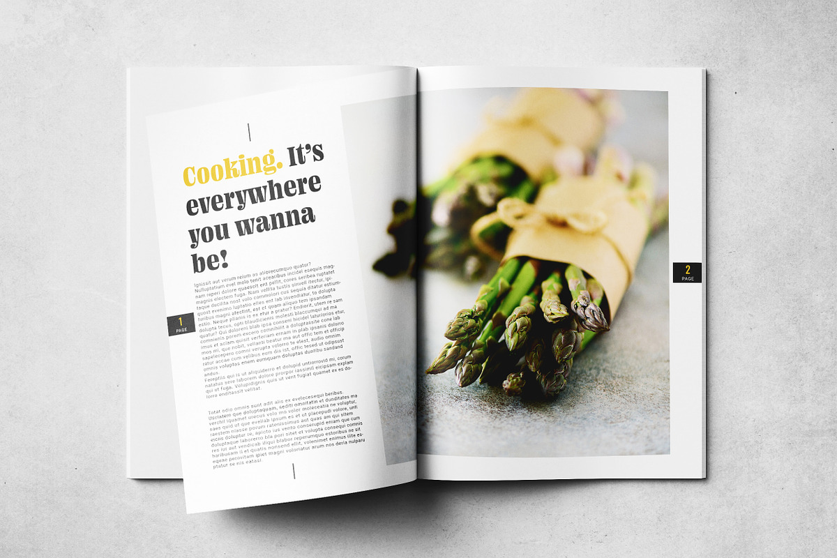 Cookbook Layout, a Print Template by Grkic Creative (Photo 2 of 15)