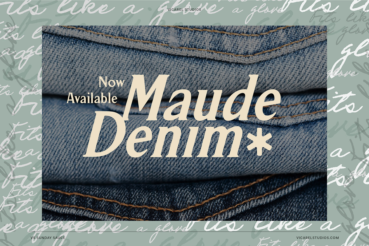 Sunday Sauce, Nostalgic Vintage Font, a Serif Font by Vicarel Studios (Photo 12 of 16)