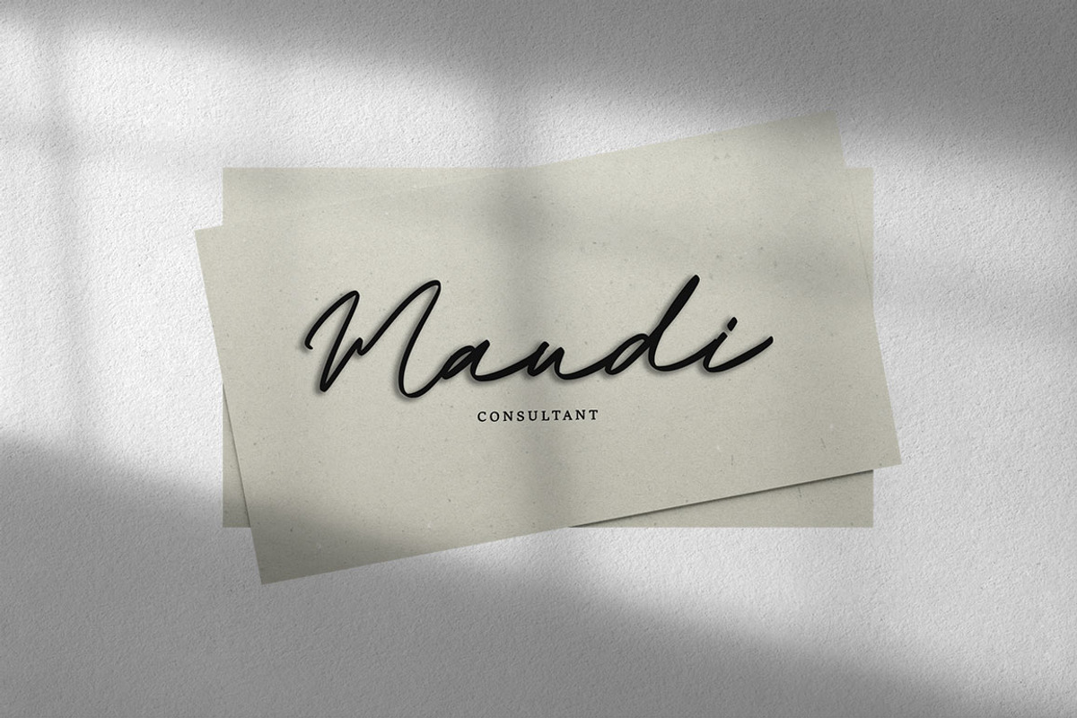 Rastin Signatures font, a Script Font by Madjack.font (Photo 4 of 7)