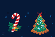 Hand Drawn Christmas Elements, a Decorative Illustration by MISS CHATZ (Thumbnail 3 of 3)
