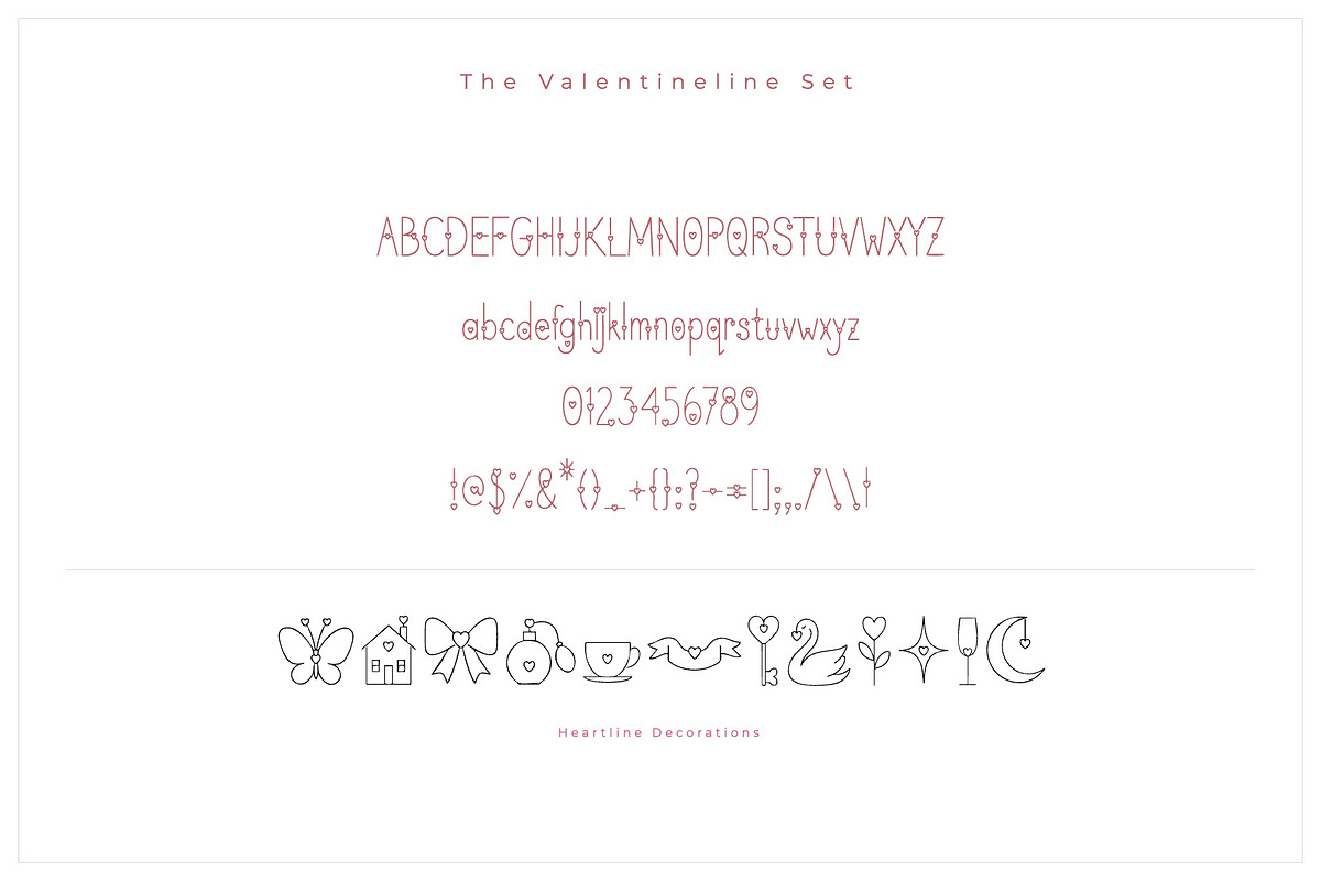 Valentineline Font, a Handwritten Font by Graphic Spirit (Photo 2 of 8)