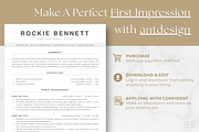ATS Resume Template - Rockie, a Resume Template by AntDesignStudio (Thumbnail 9 of 9)