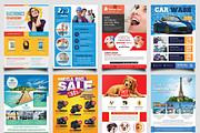 New-150 Multipurpose Flyers Bundle, a Flyer Template by AfzaalGraphics (Thumbnail 27 of 35)