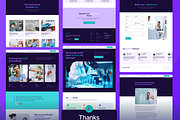 Medical & Healthcare Website Ui kit, an UI Kit Template by Ahmed Rubel (Thumbnail 5 of 5)
