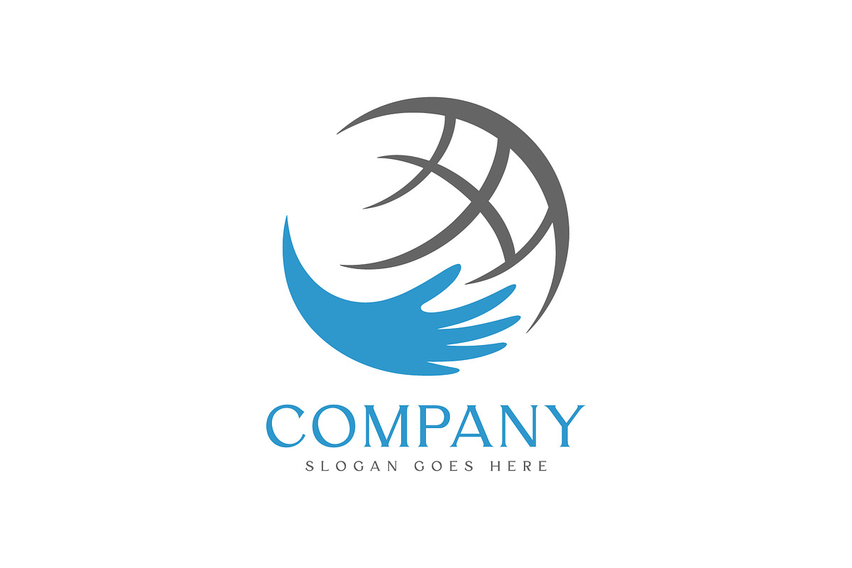 Global Logo. Care & Console vector, a Branding & Logo Template by Master Design (Photo 2 of 2)