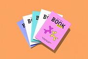Book Mockup Collection, a Pens & Pencil Mockup by Design Squad (Thumbnail 8 of 9)
